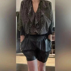 Signature by Shine Sz S Ruffled blouse